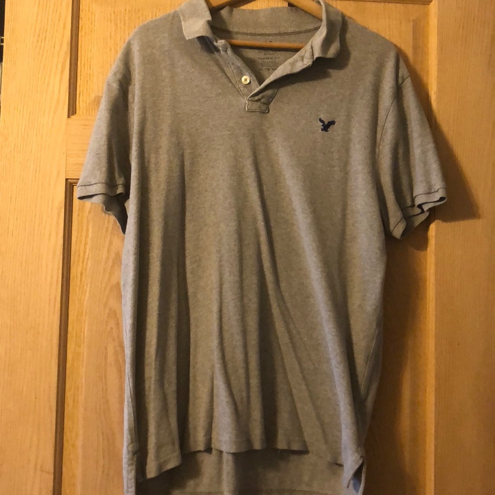 AE Men’s Light Gray Polo